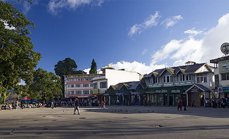 Chowrasta,
Mall Road Darjeeling